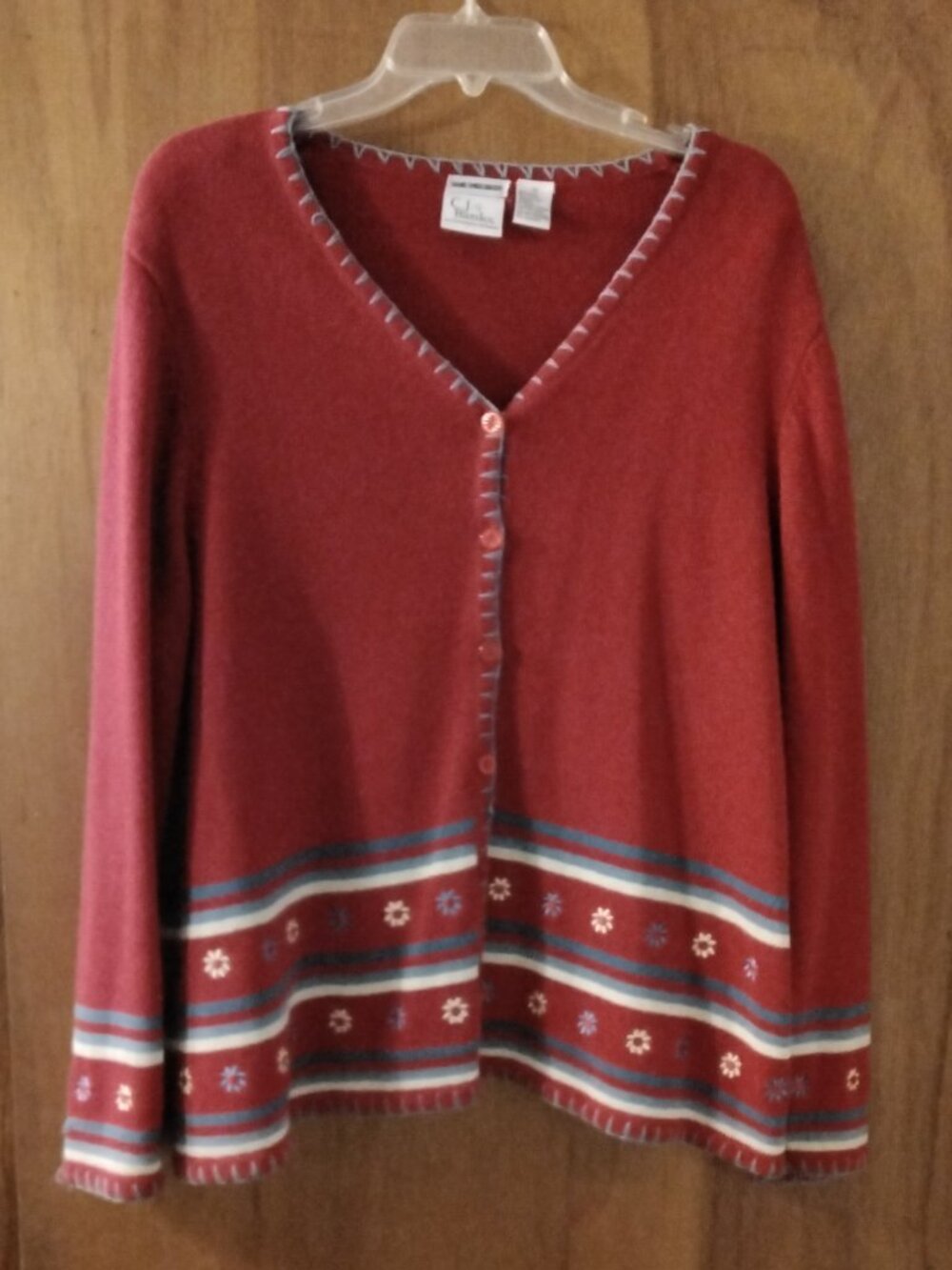 Vintage Embroidered Cardigan